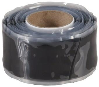BLACK SELFFUSING SILICON TAPE 25MM X 3M