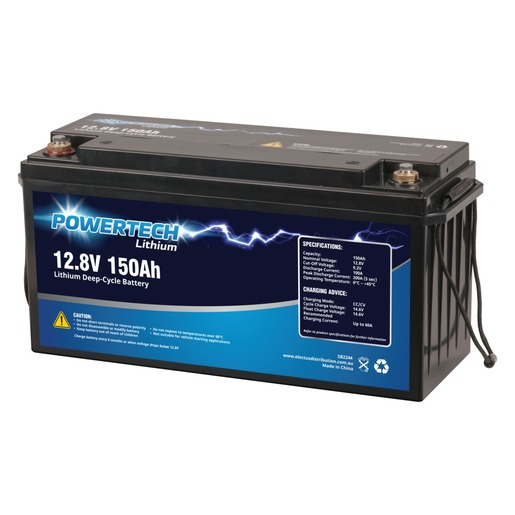 128V 150AH LITHIUM DEEP CYCLE BATTERY