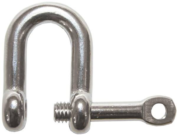 MXE CAPTIVE PIN SHACKLES SECURE 12MM STAINLESS STEEL