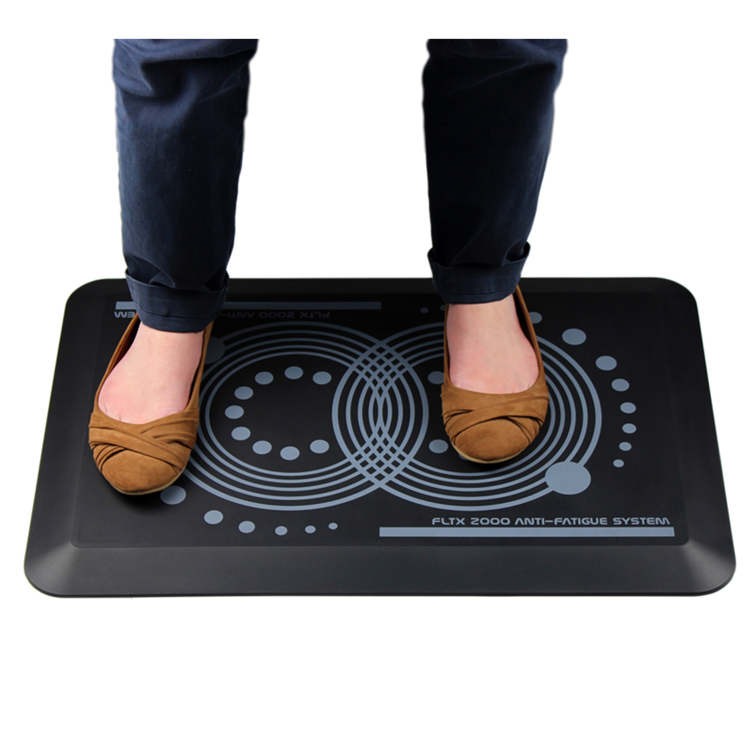 Floortex AntiFatigue Chair Mat 40x60cm Grey