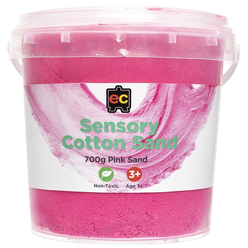EDUCATIONAL COLOURS COTTON SAND 700G PINK