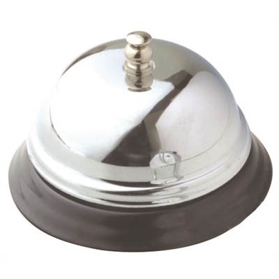 ITALPLAST COUNTER BELL CHROMEBLACK