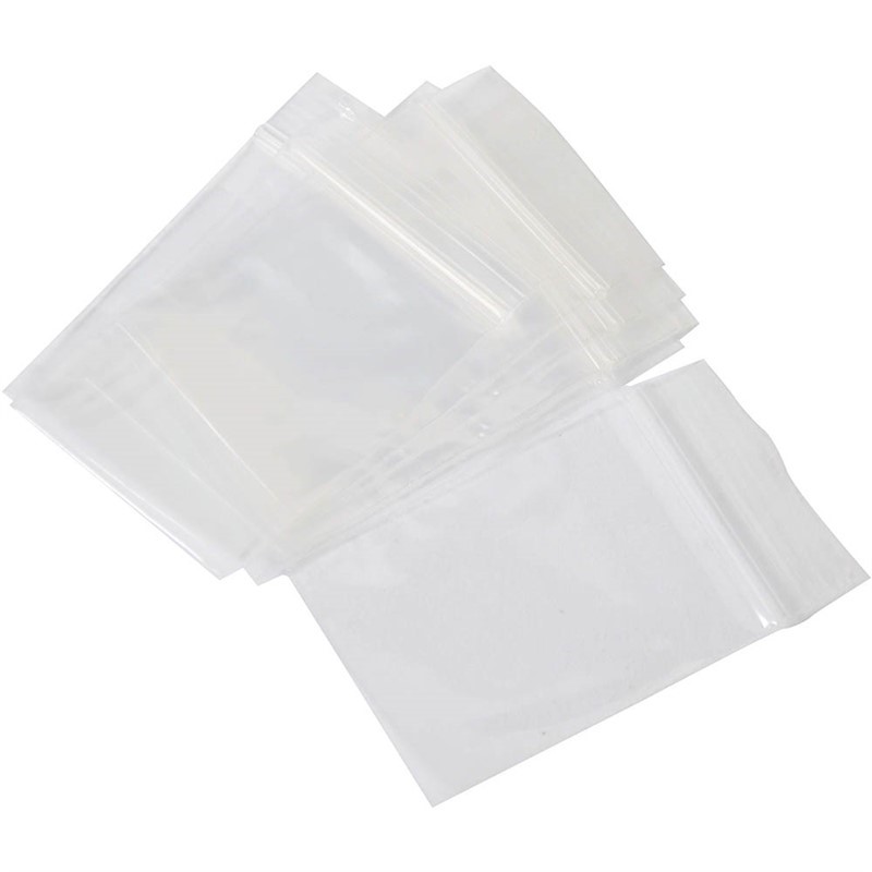 CUMBERLAND PRESS SEAL BAG 50 MICRON 102 X 150MM CLEAR PACK 100