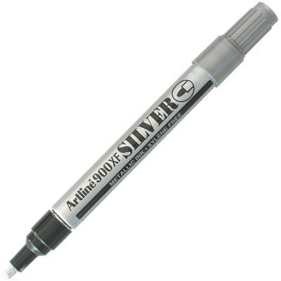 ARTLINE 900XF PAINT MARKER BULLET 23MM METALLIC SILVER