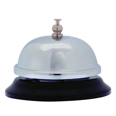 ESSELTE COUNTER BELL CHROMEBLACK
