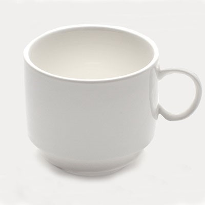 CONNOISSEUR A LA CARTE STACKABLE CUP 255ML WHITE BOX 6