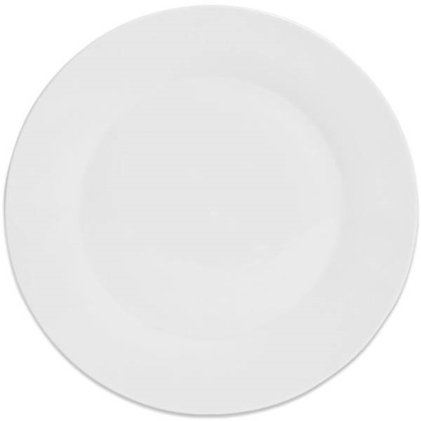 CONNOISSEUR BASICS DINNER PLATE 255MM WHITE PACK 6