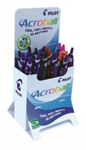 PEN PILOT BEGREEN RETRACTABLE ACROBALL BP ASST COLOURS ROCKET DISPLAY