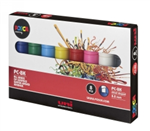 MARKER UNI POSCA PC8K CHISEL ASST COLOURS BX7