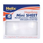 HELIX MINI MAGNIFYING SHEET 55X85MM