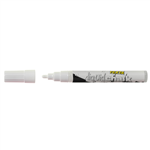 TEXTA LIQUID CHALK MARKERS WET WIPE BULLET 45MM WHITE
