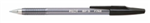 PILOT BPS STICK TYPE BALLPOINT PEN FINE BLACK