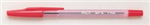 PILOT BPS STICK TYPE BALLPOINT PEN FINE RED