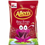 ALLENS LOLLIES RED FROGS 13KG