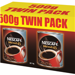NESCAFE BLEND 43 INSTANT COFFEE 500G PACK 2