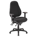 BURO PERSONA ERGONOMIC 247 CHAIR BLACK FABRIC