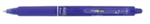 PILOT FRIXION CLICKER RETRACTABLE ERASABLE GEL INK PEN 07MM BLUE