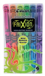HIGHLIGHTER PILOT FRIXION LIGHT ERASABLE ASST WLT5