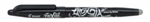 PILOT FRIXION ERASABLE GEL INK PEN 07MM BLACK