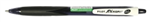 PILOT BEGREEN REXGRIP RETRACTABLE BALLPOINT PEN 10MM BLACK