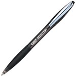 BIC ATLANTIS RETRACTABLE BALLPOINT PEN 10MM BLACK