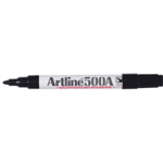 ARTLINE 500A WHITEBOARD MARKER BULLET 2MM BLACK