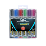 ARTLINE 577 WHITEBOARD MARKER BULLET 3MM ASSORTED HARD CASE PACK 6