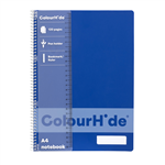COLOURHIDE   NOTEBOOK A4 120PG CLASSIC BLUE