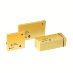 MARBIG REPOSITIONAL NOTES 100 SHEET 75 X 75MM YELLOW PACK 12
