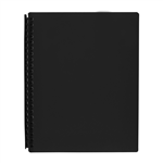 MARBIG DISPLAY BOOK REFILLABLE 20 POCKET A4 BLACK