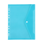 MARBIG BINDER POCKET BUTTON CLOSURE A4 MARINE