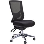 BURO METRO II 247 TASK CHAIR HIGH MESH BACK 3LEVER NYLON BASE BLACK