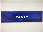 RESELLERS CATEGORY SIGN BLUE PARTY