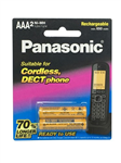 BATT NIMH AAA 12V 650MAH PANASONIC PK2