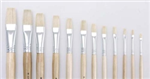 JASART HOG BRISTLE SERIES 579 FLAT BRUSHES  SIZE 9