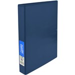 BANTEX INSERT RING BINDER PP 2D 25MM A4 BLUE