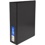 BINDER INSERT BANTEX A4 3 DRING 50MM BLACK