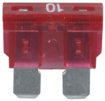 FUSE BLADE  WLED INDICATOR 10A RED