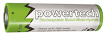 12V AA 2500MAH RECHARGEABLE NIMH POWERTECH BATTERY  NIPPLE