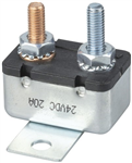 20A 24VDC Chassis Mount Auto Reset Circuit Breaker