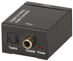 CNVTR AUD DIGANLG COAXTOSLR RCA 5VDC