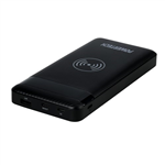 20000mAh Power Bank with USB C 45W and Wireless Charger  Black