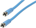 LEAD TV F PLG  F PLG RG59 FLEX BLU 20M