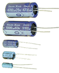 CAP ELECT RB 10U 25V 105C P2MM 5X11MM