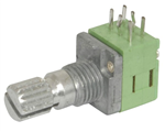 50K OHM LOGARITHMIC A DOUBLE GANG 9MM POTENTIOMETER