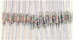CARBON FILM RESISTOR PACK 025W  300PK