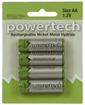 BATT NIMH AA 12V 2500MAH NIPPLE PK4