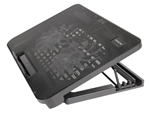 COOLING PAD NOTEBOOK DUAL FAN BLK