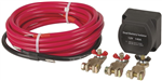 12V 140A DUAL BATTERY ISOLATOR KIT WITH WIRING CABLES
