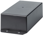 ENCL JIFFY UB3 BLK WFLANGE 130X67X44MM